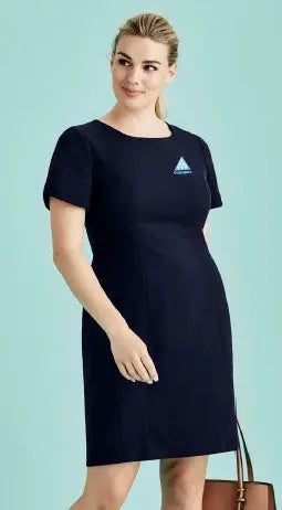 Centrecare Staff Women's Short Sleeve Shift Dress 30112 Biz Corporates